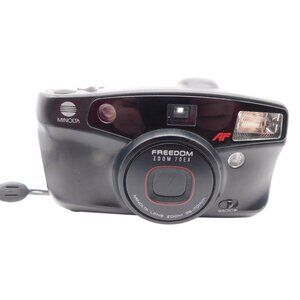 Vintage Minolta Freedom Zoom 70EX 35MM Film Camera Battery Tested